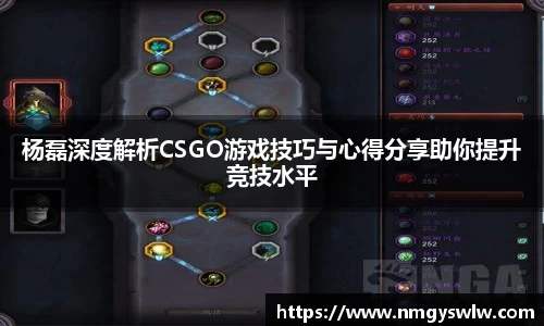 杨磊深度解析CSGO游戏技巧与心得分享助你提升竞技水平