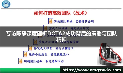 专访陈静深度剖析DOTA2成功背后的策略与团队精神